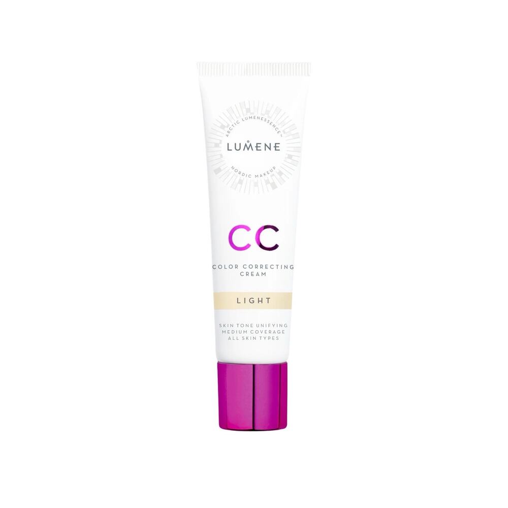 LUMENE CC Color Correcting Cream Light 1.0 oz 30ml Face Makeup